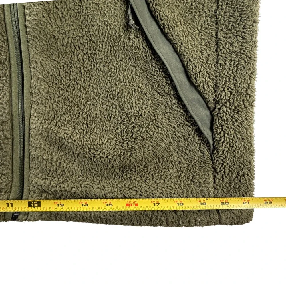 The North Face Campshire Sherpa Fleece Vest Olive Green Mens M